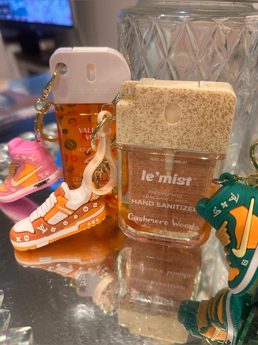 Paul Frank Le’Mist Designer Sneaker Bag Charm Fragrance Mist Trio NWT Gift Set